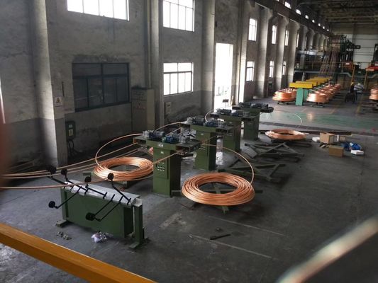 Ciągłe podnoszenie miedzianego pręta maszyna 8000 ton dla kable PVC